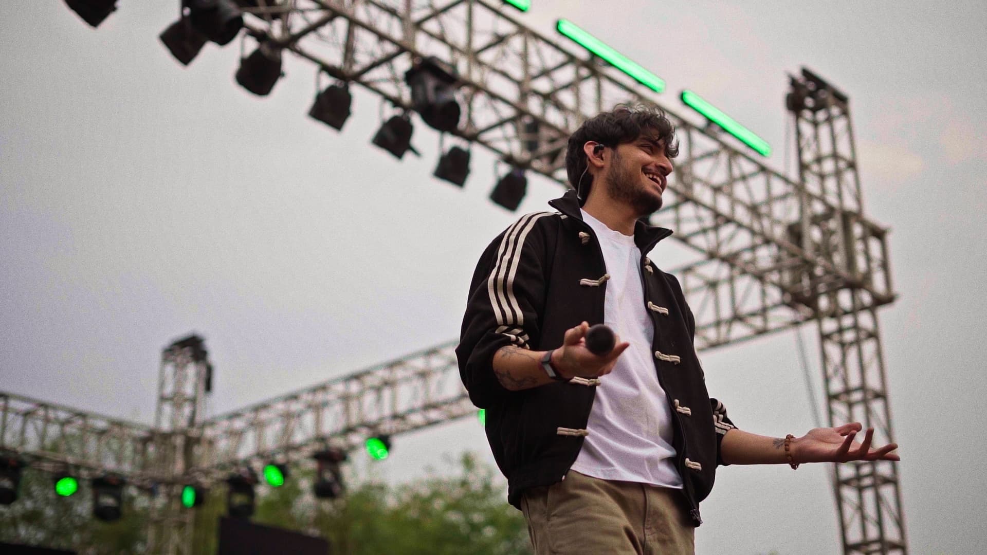 At the fest: Shivam Chowhan